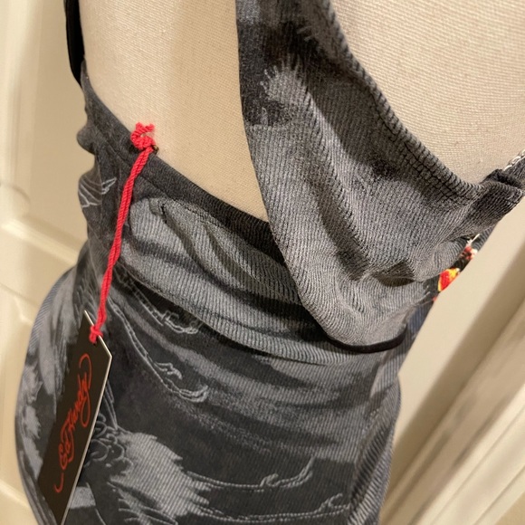 Ed Hardy brand new dress size L Large halter top - Picture 5 of 5